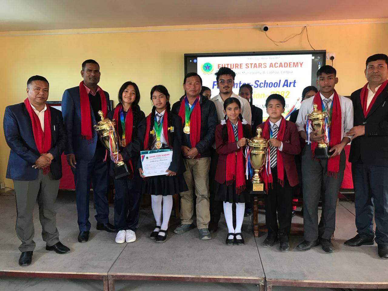 Mount Olive School Achieves Outstanding Success in Inter-School Art Competition 2082